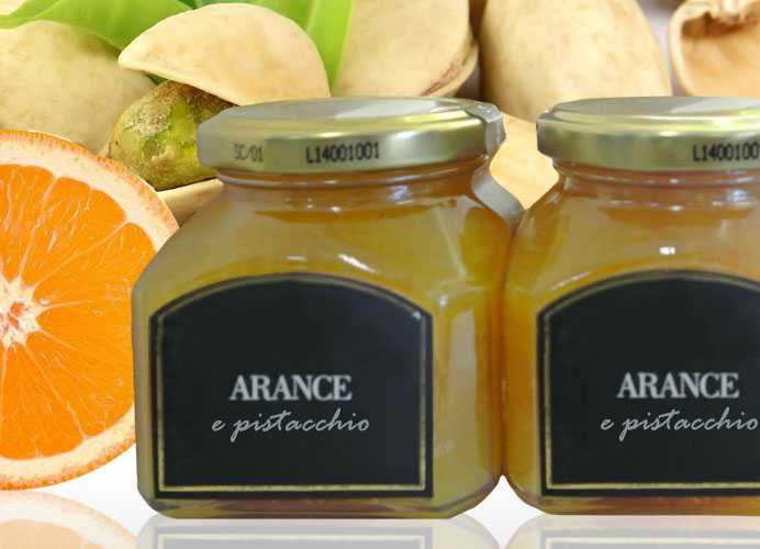 Marmellata di Arance e Pistacchio