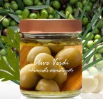Olive Verdi Schiacciate Aromatizzate