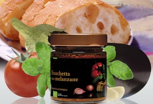 Bio Condimenti per Bruschetta con Melanzane