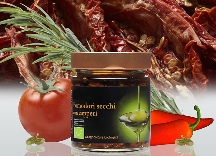 Bio Pomodoro Secco con Capperi