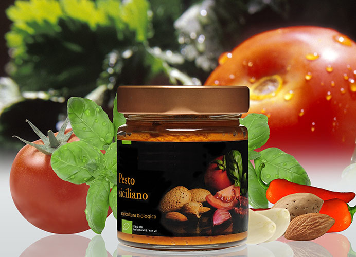 Pesto Siciliano Biologico