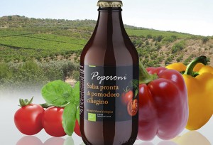 Sugo Biologico Pomodoro Ciliegino e Peperoni